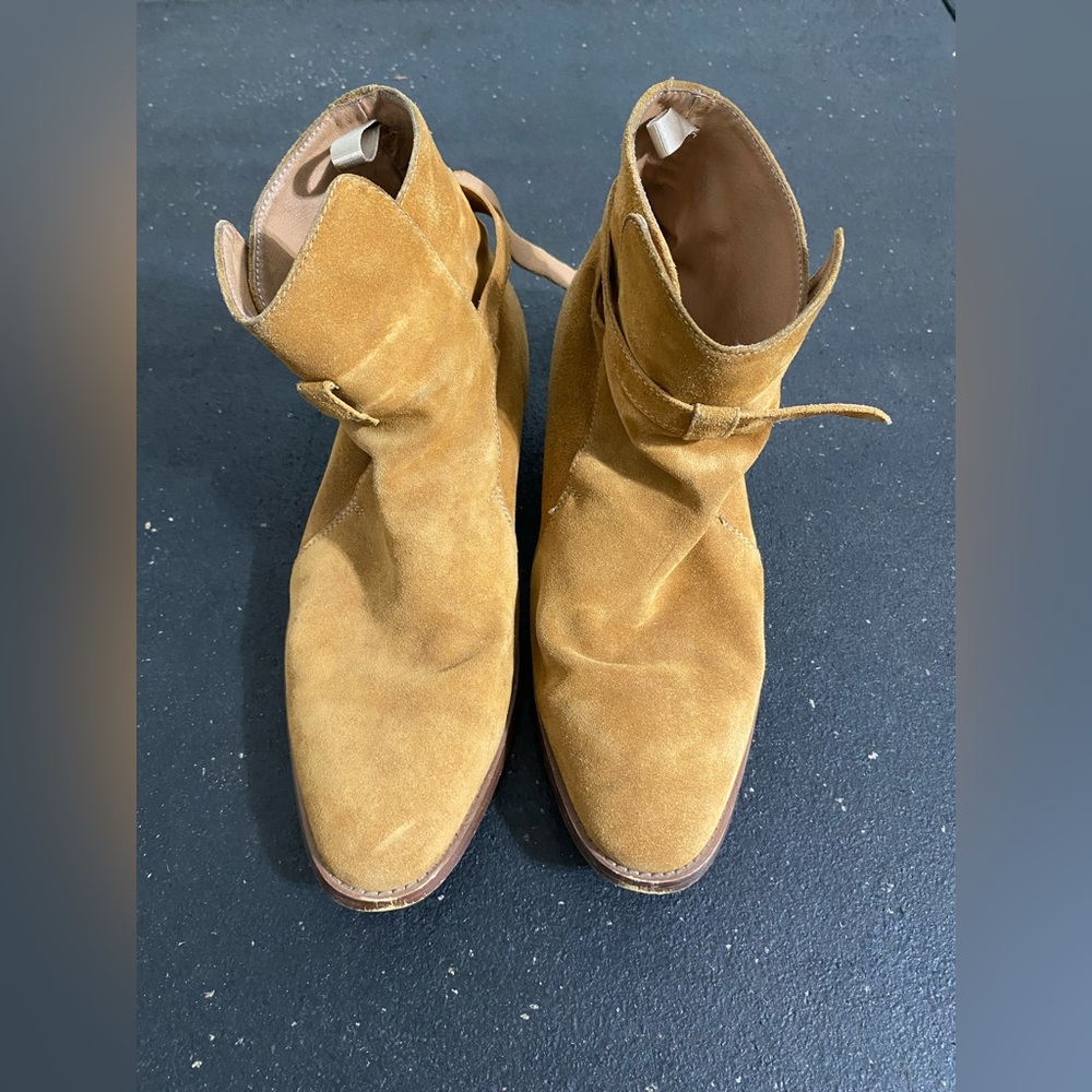 Saint Laurent Suede Wyatt Jodphur (Size 42)